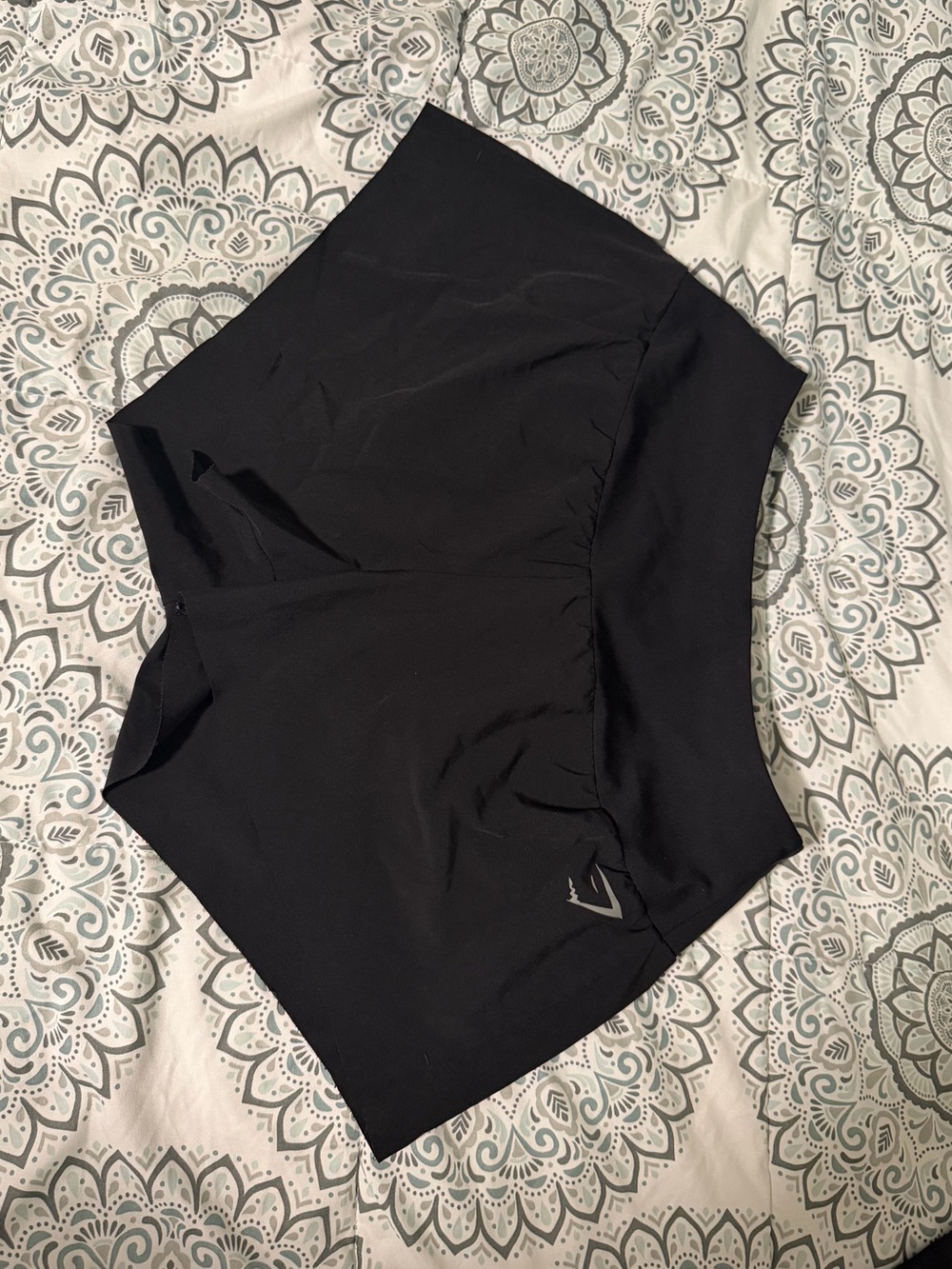 GYMSHARK Black Workout Shorts